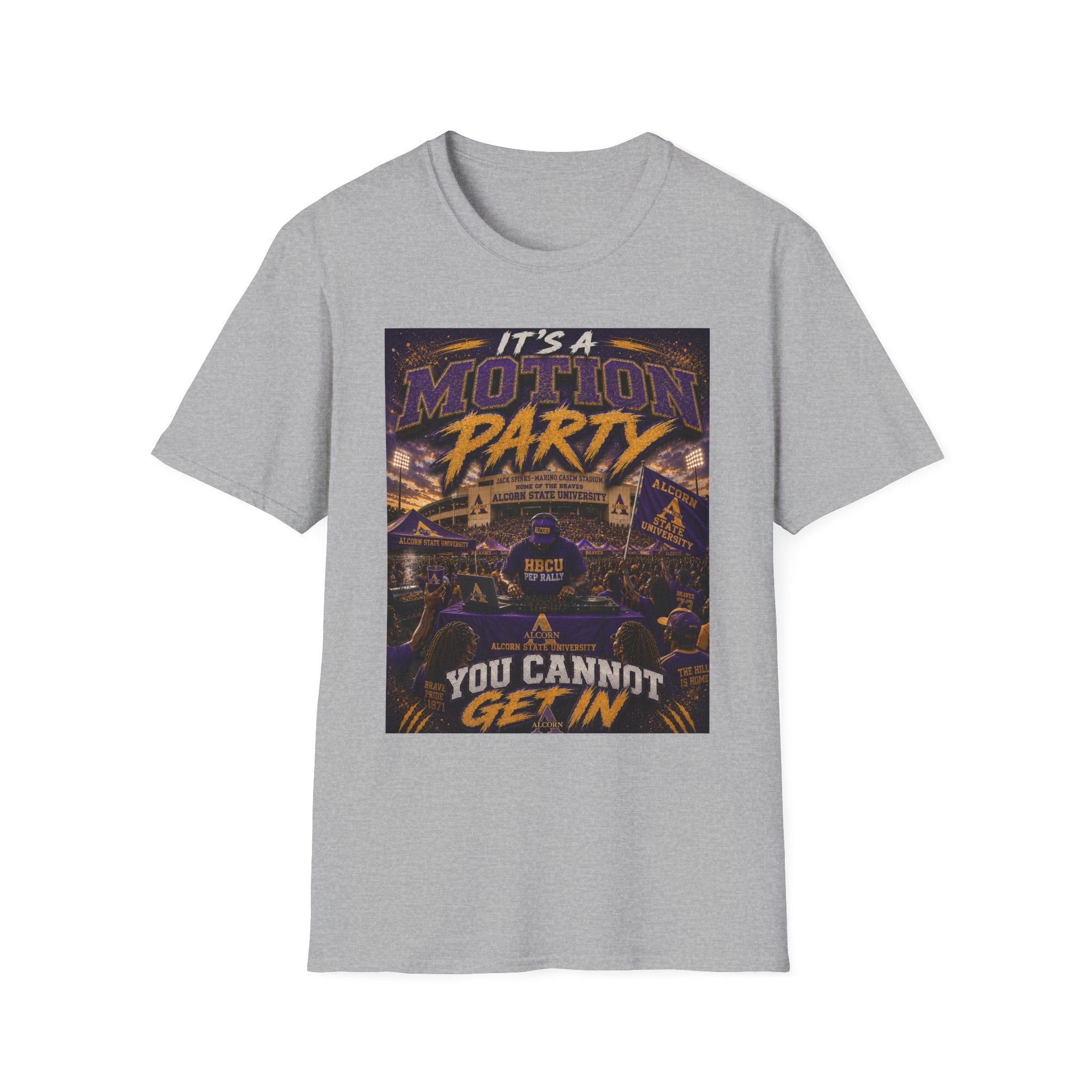ASU MOTION PARTY GRAPHIC T-Shirt — ALCORN STATE