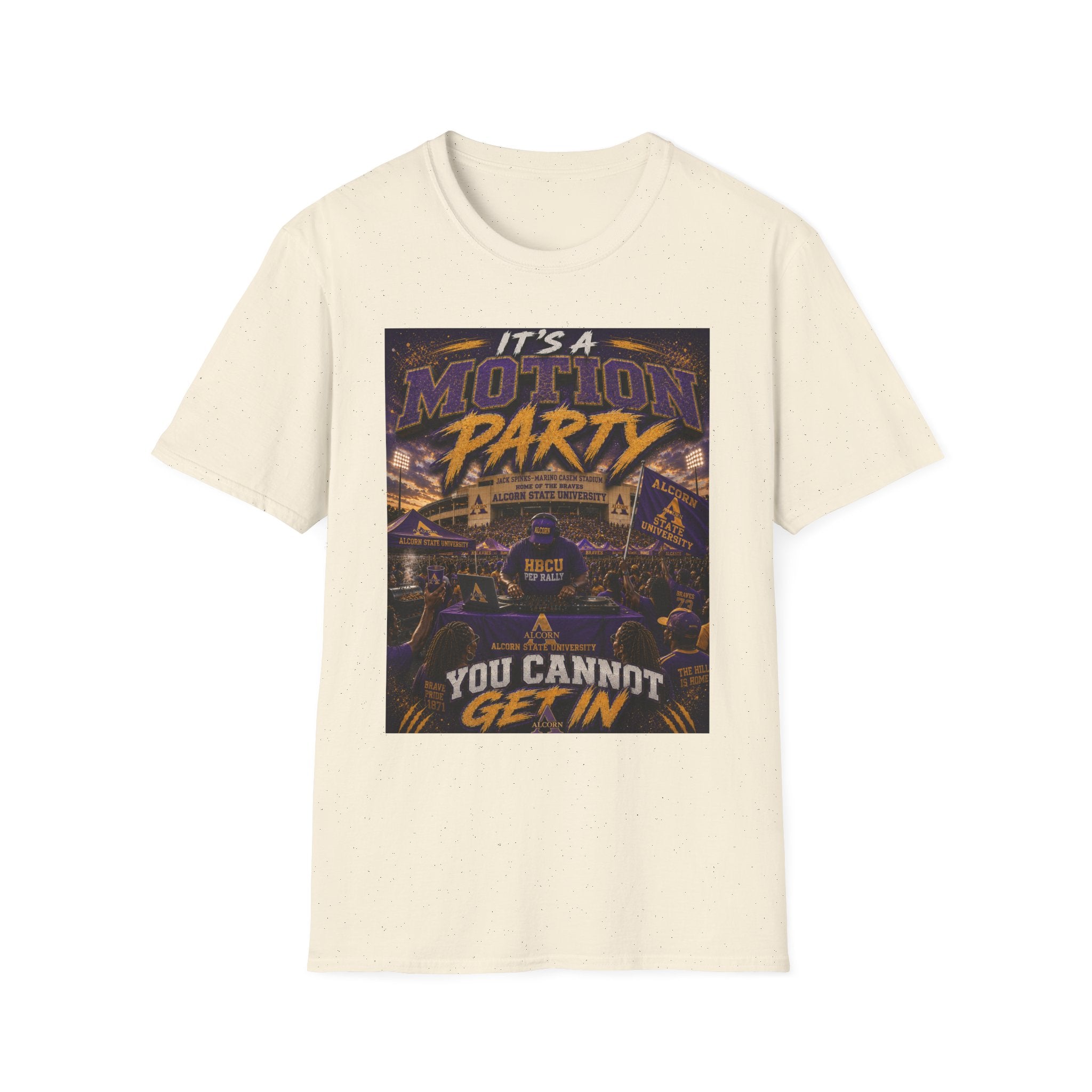ASU MOTION PARTY GRAPHIC T-Shirt — ALCORN STATE