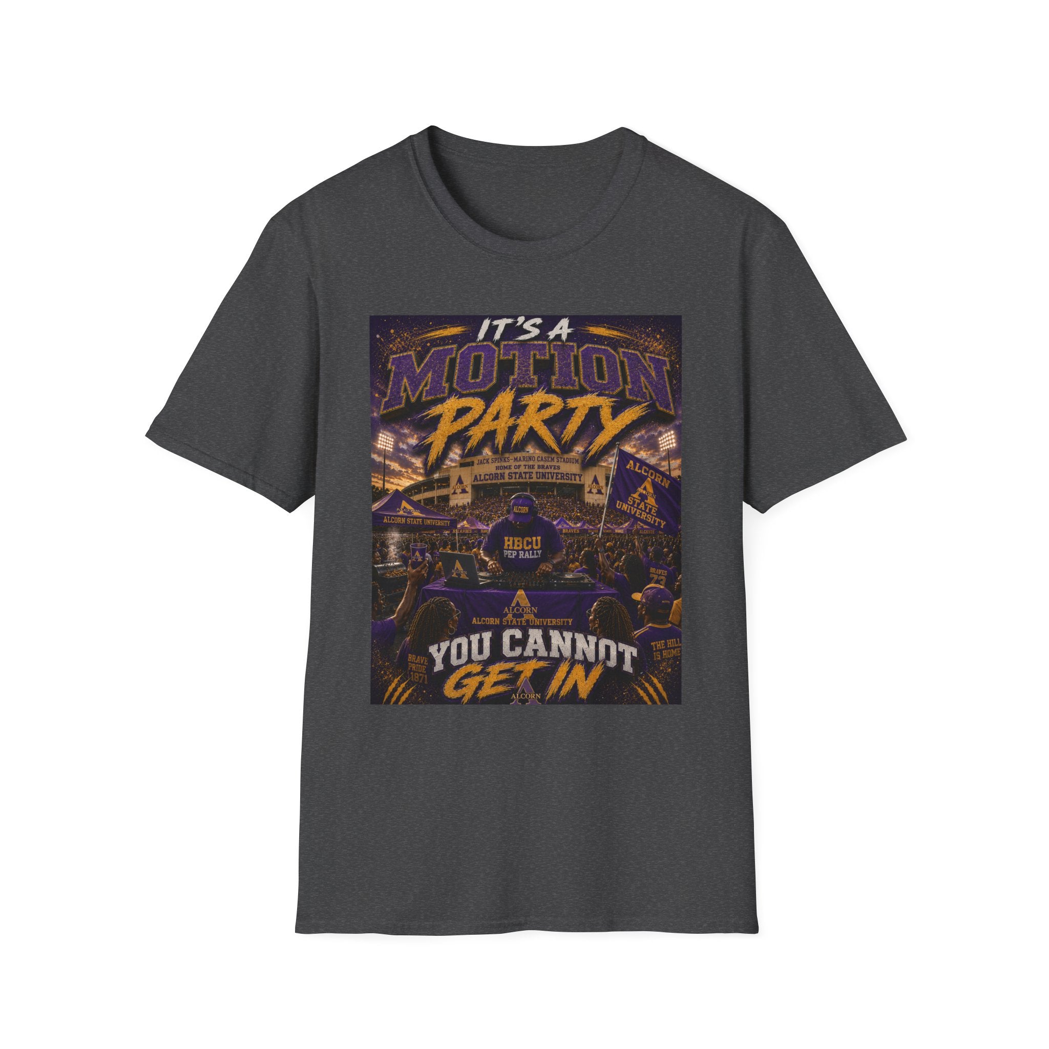 ASU MOTION PARTY GRAPHIC T-Shirt — ALCORN STATE